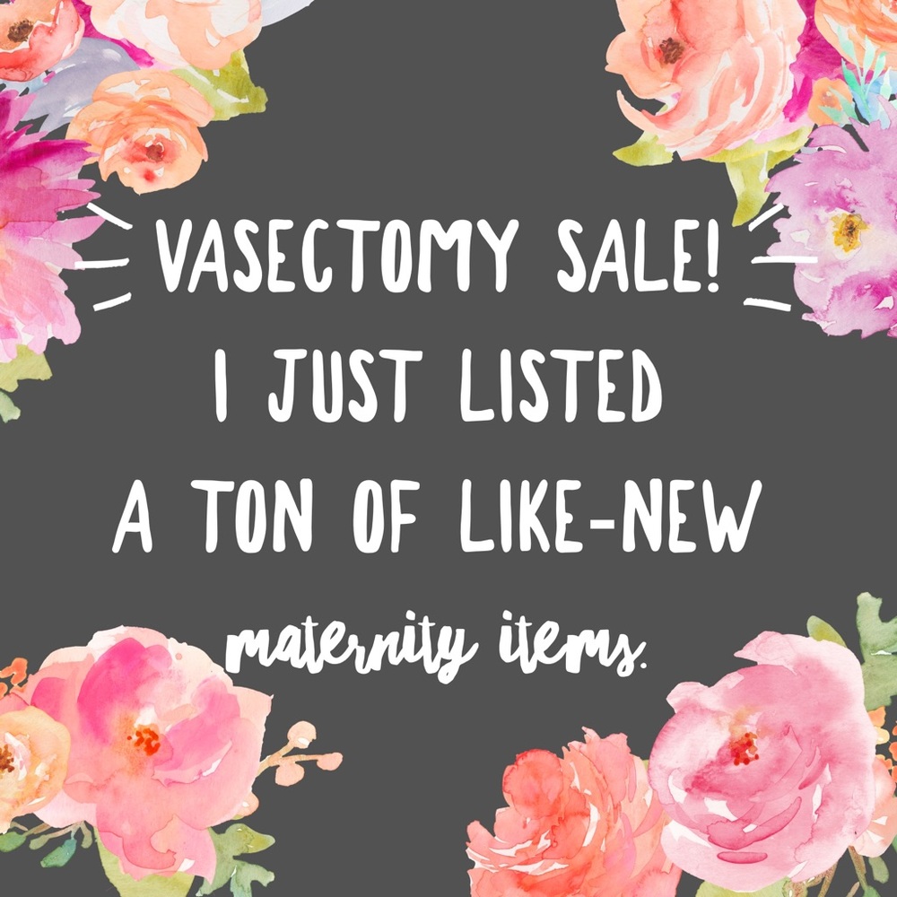 Vasectomy sale! He got snipped, prices have too
